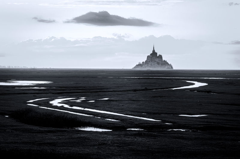 Mont Saint-Michel. Normandy, France. By Aaron Amano.